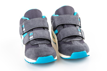 Sport shoes isolated white