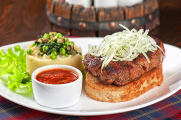 Gourmet steak meat