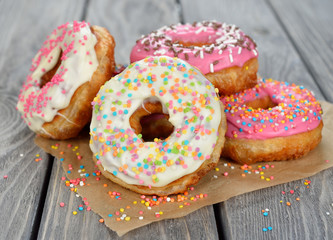 Donut with icing