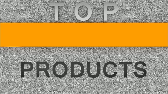 Top Products, orange