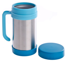 Thermo cup on background