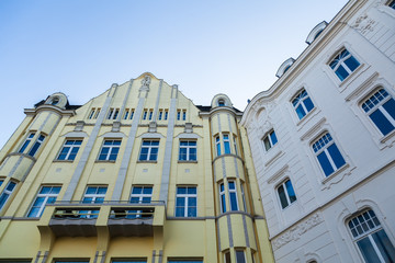 Fototapeta premium historische Häuser in Bonn