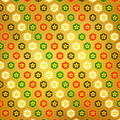 桜　文様　背景