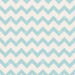 Behang Visgraat naadloos pastelblauw chevronpatroon
