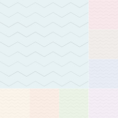 seamless silvery chevron pastel pattern