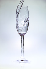 wineglass glass water