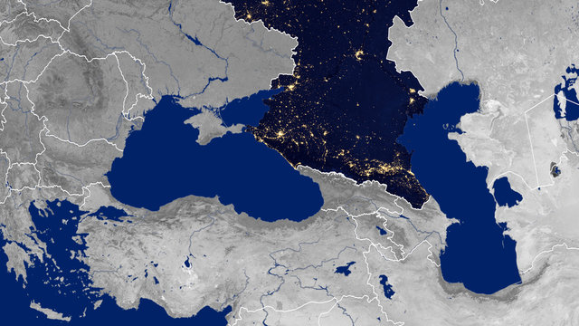 Russia - Sochi - Night