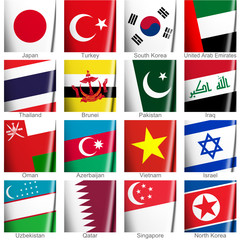 Flags of Asia
