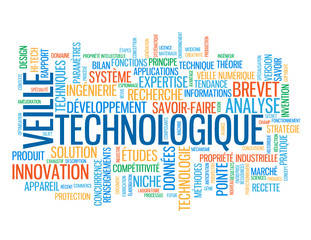 Nuage de Tags VEILLE TECHNOLOGIQUE (recherche innovation brevet)