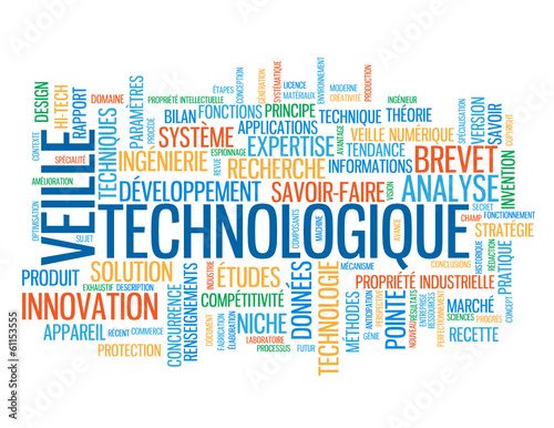 "Nuage de Tags VEILLE TECHNOLOGIQUE (recherche innovation brevet