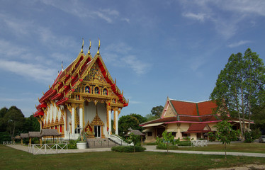 Temple Wat Phokha Juthamat, Krabi, Thailand