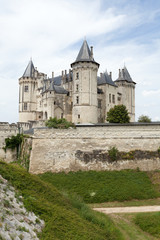 Castle of Saumur in Loire Valley, France
