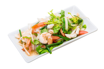 Glass noodle with seafood