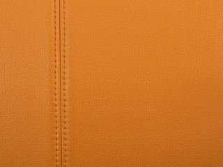 Fototapeta premium Stitched tan leather