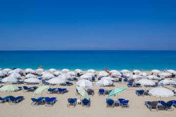 Kathisma beach on Lefkas island