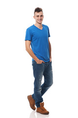 Portrait of smiling young man