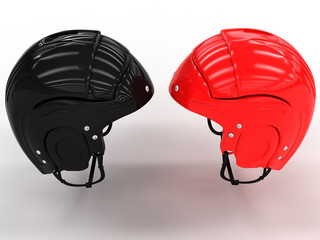 Sports helmets of different. #2