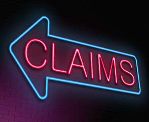 Claims concept.