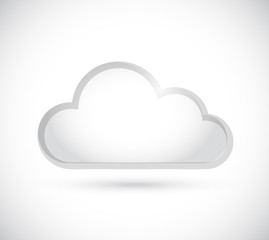 Fototapeta premium cloud border illustration design