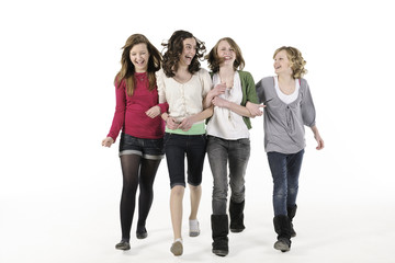 Fototapeta premium Teenage girls