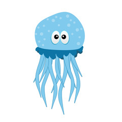 Funny and beautiful jellyfish