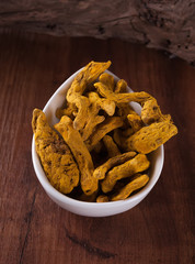 Rhizome of turmeric