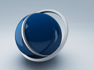 Abstract 3d icon.