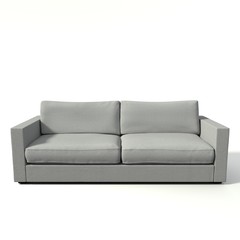 3d illustration of a modern sofa