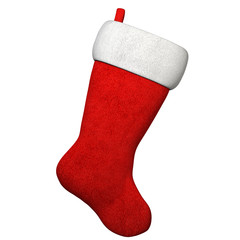 3d illustration of a Christmas stocking - 61170306