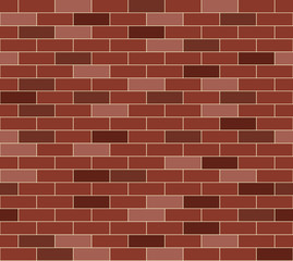 Simple Red Brick Texture