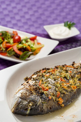 Prepared dorado fish