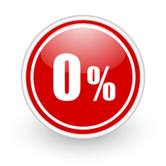 0 percent icon