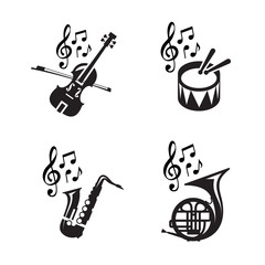 Music. Vector format