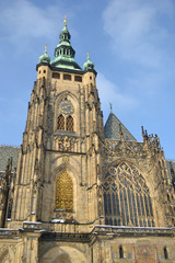 Fototapeta na wymiar St. Vitus cathedral