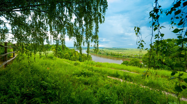 Typical Russian landscape