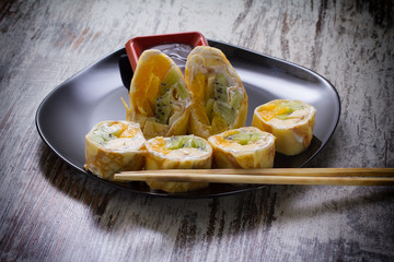 Sweet sushi roll