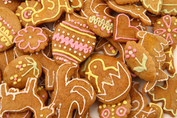 easter gingerbread cookies - czech tradition