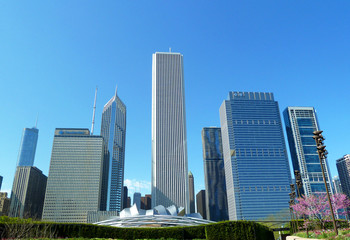 Fototapeta na wymiar Chicago Downtown