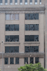 facade of an old building - 61179317