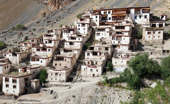 Lingshed (Lingshet, Lingshot) gompa - Ladakh - India