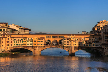 Obraz premium Ponte Vecchio Bridge, Italy