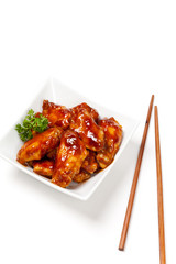 Brown Sugar Barbecue Baked Chicken Wings