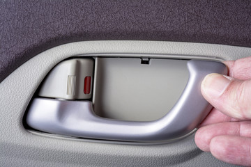 Automobile car door handle