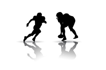 Fototapeta premium American football sports vector