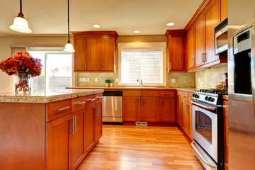 Fototapeta premium Kitchen room design