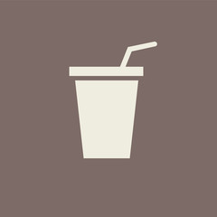 Flat Icon with shadow. Vector EPS 10.