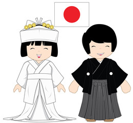 Japan traditional costume