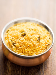 golden biryani rice