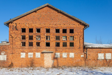 The ruins of the brick factory - Poland