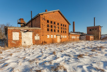The ruins of the brick factory - Poland